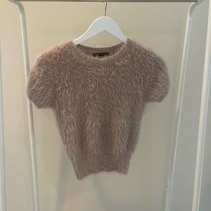 Zara fuzzy tee